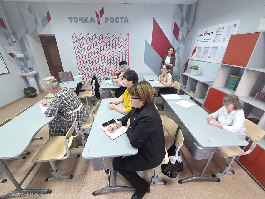 Методический выезд в МАОУ Сорокинская СОШ №3